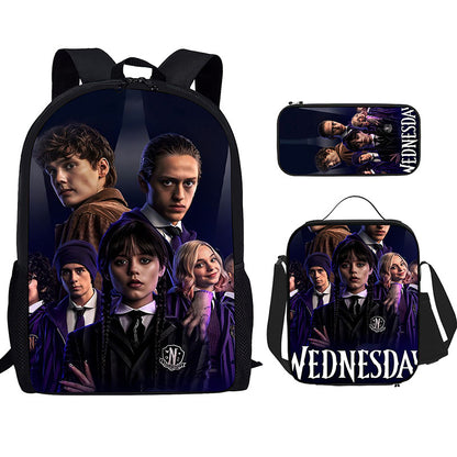 Adams Wednesday Three-piece Nylon High Quality Elementary School Students' Schoolbags