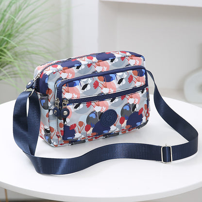 Women's Washed Nylon Oxford Cloth Fashion Storage Crossbody Bags