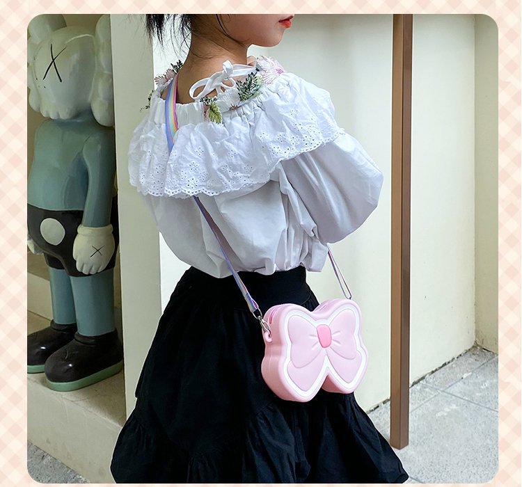 Sacs en silicone pour beignets pour enfants, adorables princesses et papillons