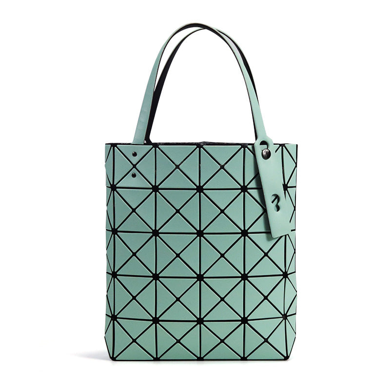 Women's Fashion Geometry Pattern Diamond Small Square Handbags