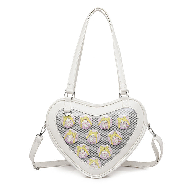 Style Uniform Lolita Heart-shaped Cartoon Bar Bags