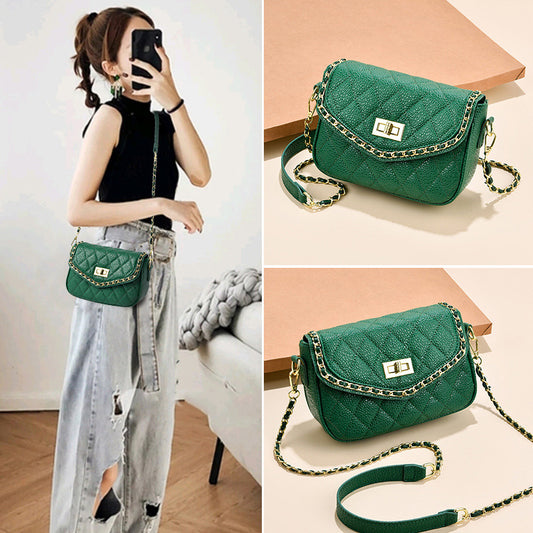 Trendy Women's Summer Fashion Simple Latch Bags