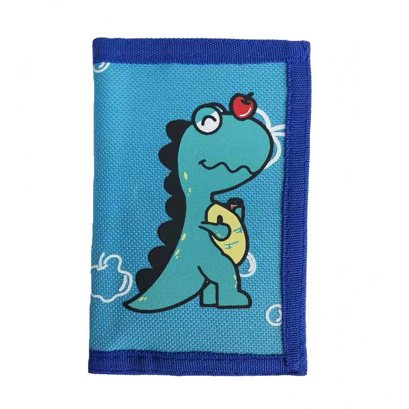 Thermal Transfer Cartoon Folding Zipper Pocket Children's Coin Purse