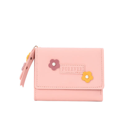 Women's Korean Short Creative Fashion Hasp Ladies Wallets