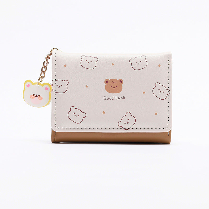 Women's Korean Short Female Fashion Cartoon Purses