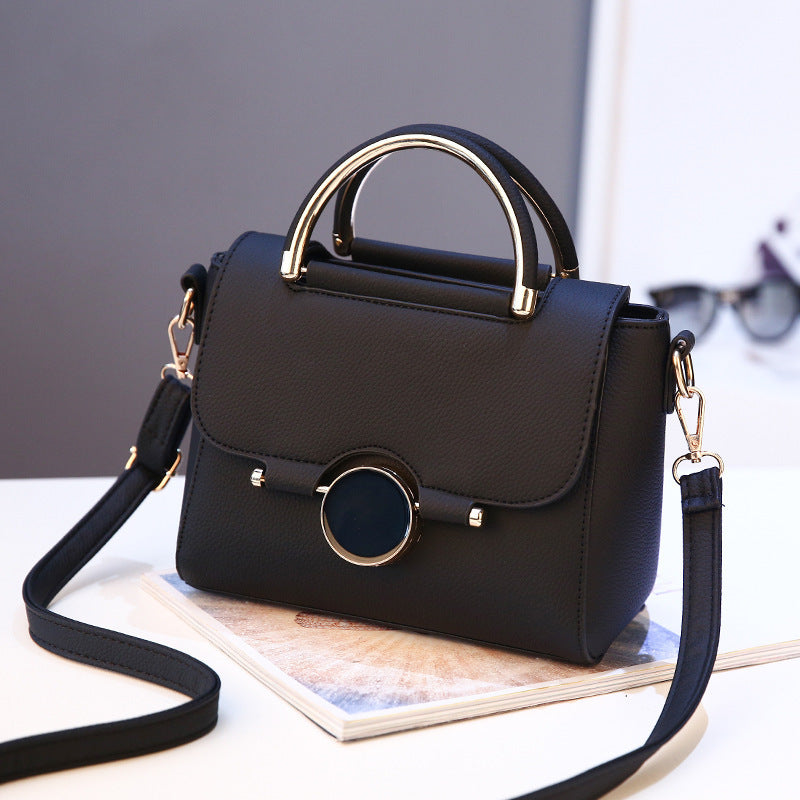 Autumn Fashion Simple Latch Korean Style Shoulder Bags