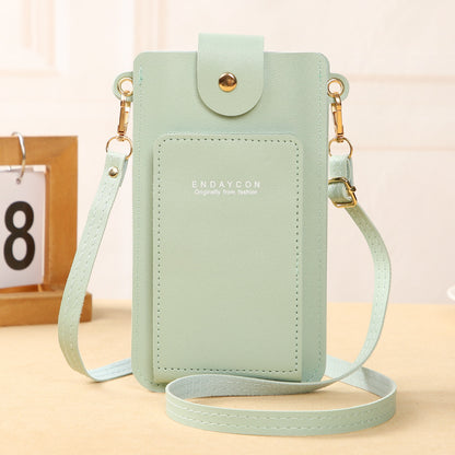 Women's Solid Color Fashion Simple License Ladies Wallets