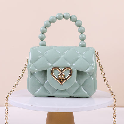 Candy Color One Mini Chain Pearl Bags