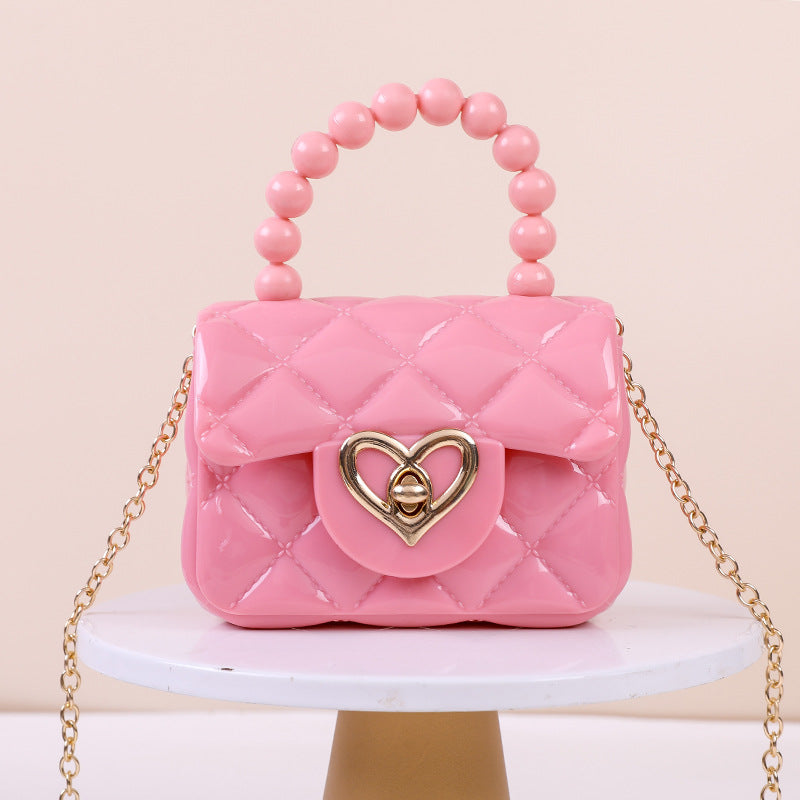 Candy Color One Mini Chain Pearl Bags