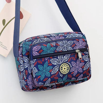 Women's Style Oxford Flower Cloth Stall Running Crossbody Bags