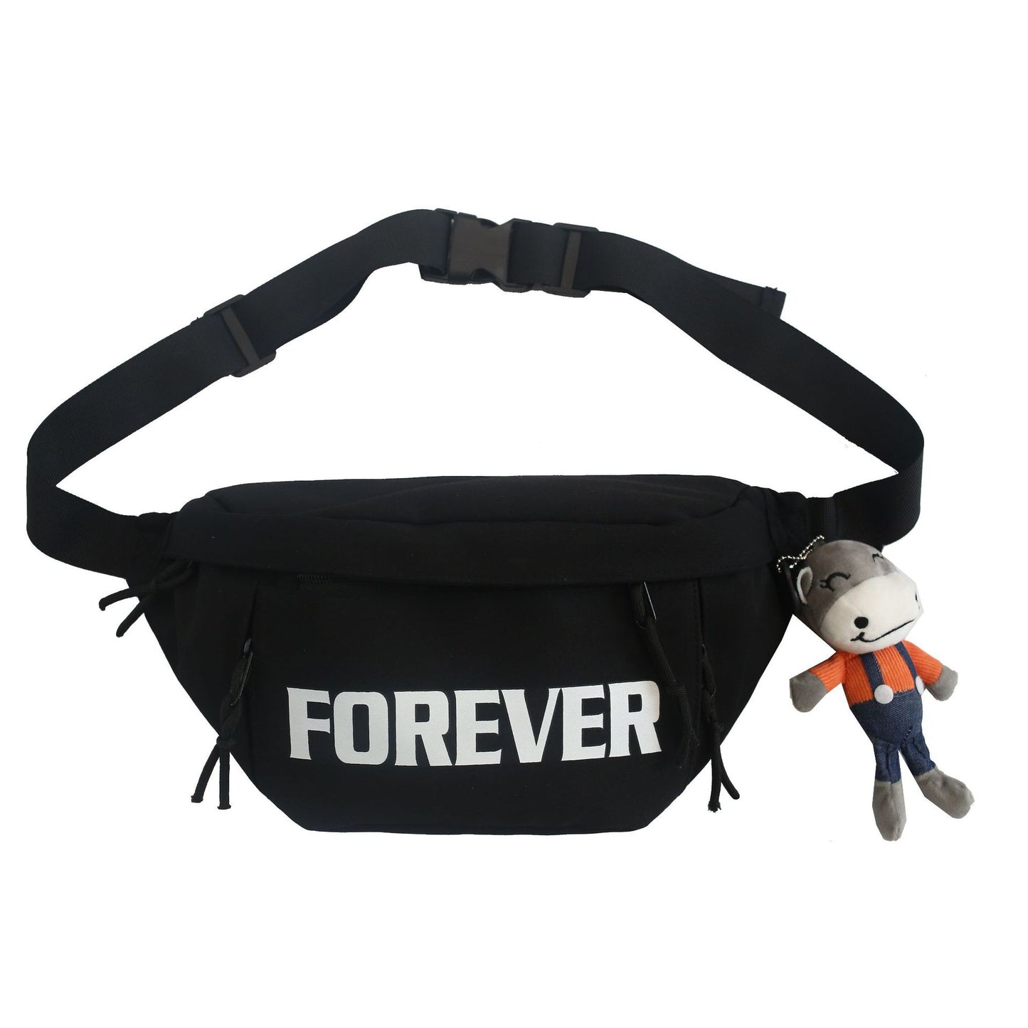 Women's & Men's & Letter Trendy Cool Motorcycle Large Waist Packs