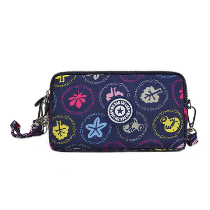 Mini-pochette polyvalente en toile pour femme