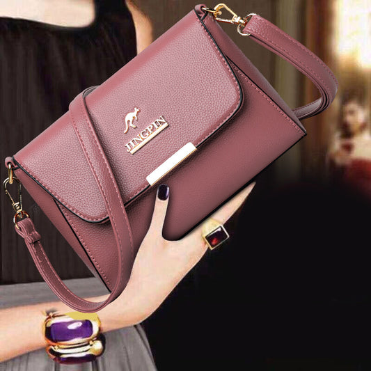 Women's Female Lady Trendy Soft Leather Pouch Crossbody Bags