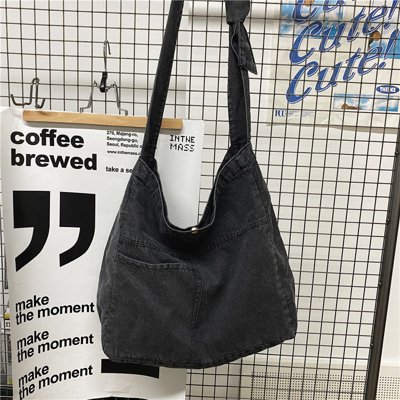 Lazy Style Large Capacity Totes Fresh Shoulder Bags