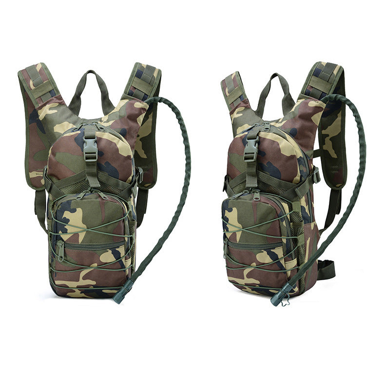 Sacs à dos de sport en tissu Oxford pour femmes et hommes, motif camouflage aquatique