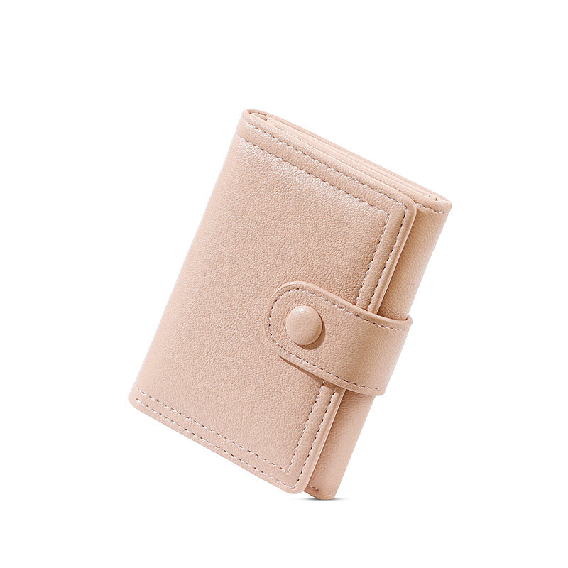 Women's Fashion Short Integrated Hand-held Vietnam Card Holder