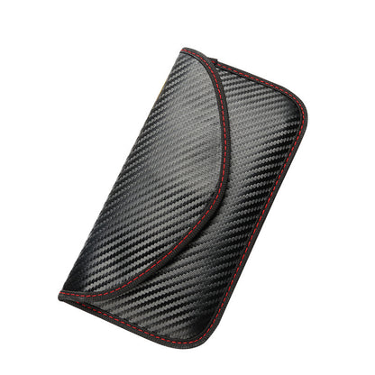 Mobile Signal Shielding Carbon Fiber Car Phone Bags