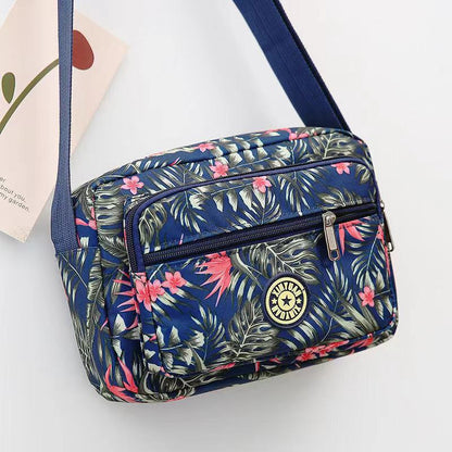 Women's Style Oxford Flower Cloth Stall Running Crossbody Bags