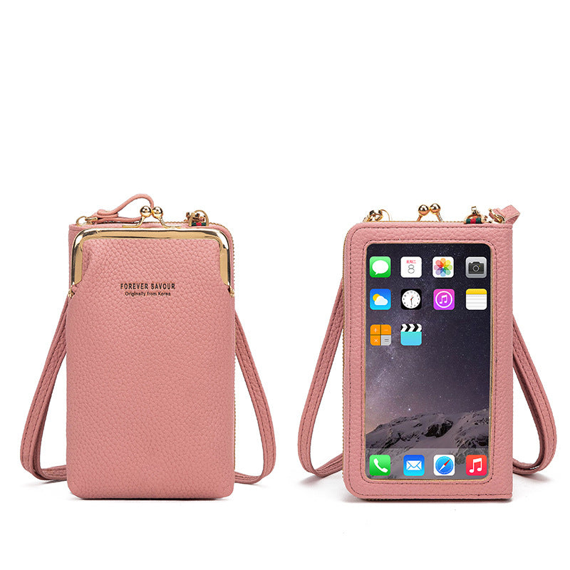 Women's Mini Summer Integrated Fashion Simple Touch Phone Bags