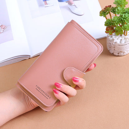 Attractive Popular Long Soft Mobile Clutch Ladies Wallets