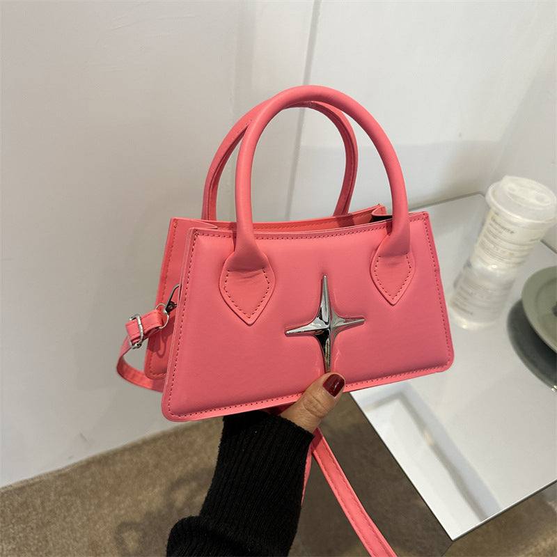 Minority Simple Candy Color Underarm Western Handbags