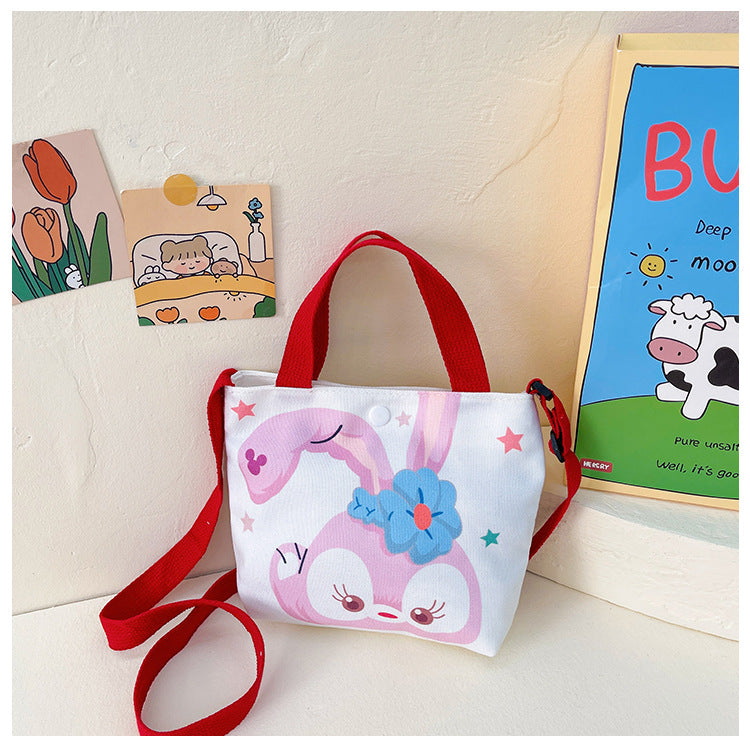 Children's Canvas Cartoon Cute Fashion Boys Children's Shoulder Bags