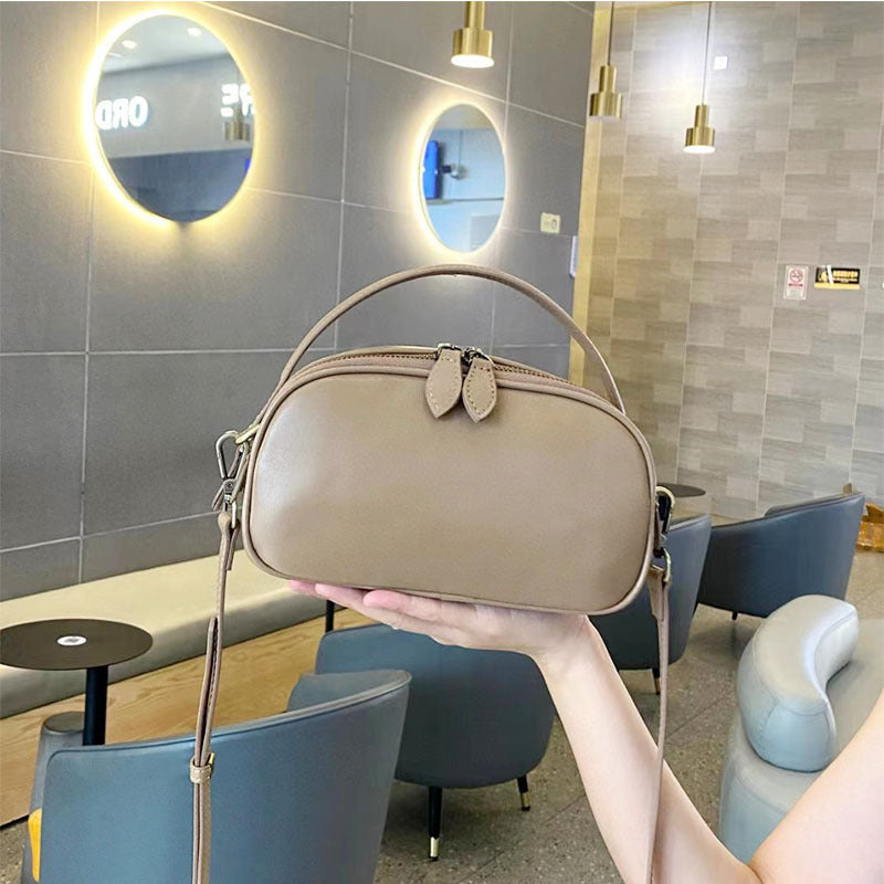 Genuine Leather Fashion Fresh First Layer Handbags