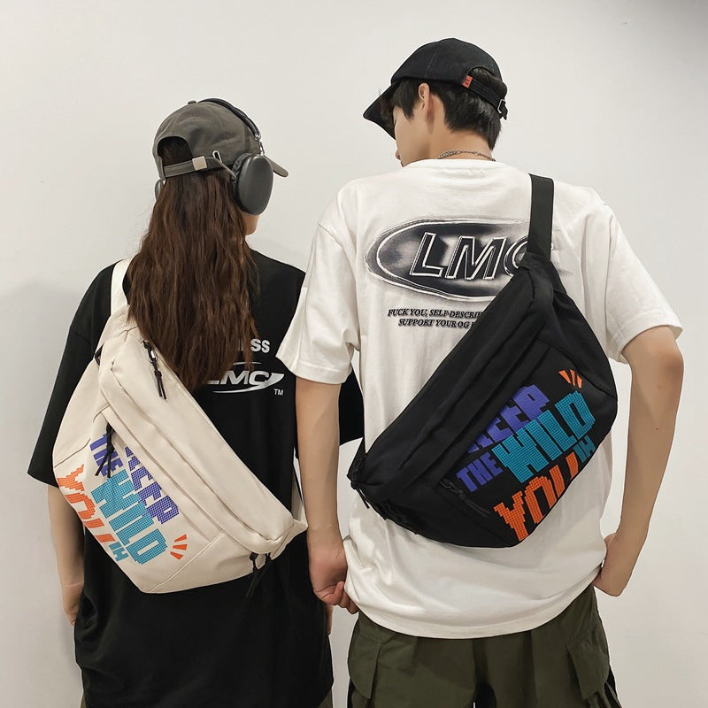 Versatile Fashion Boys Couple Female Work Waist Packs