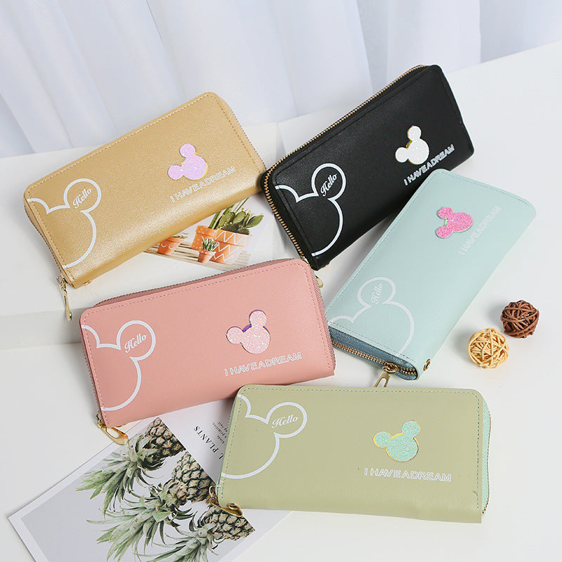 Women's Floral Print Fresh Fashion Size Gift Ladies Wallets