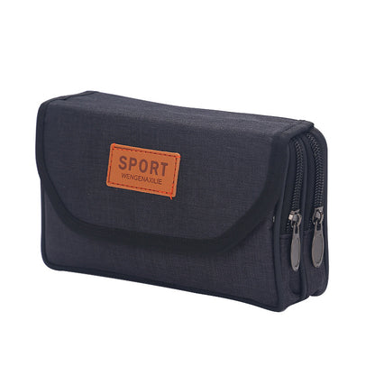 Men's Waterproof Oxford Cloth Stall Mobile Men's Waist Packs