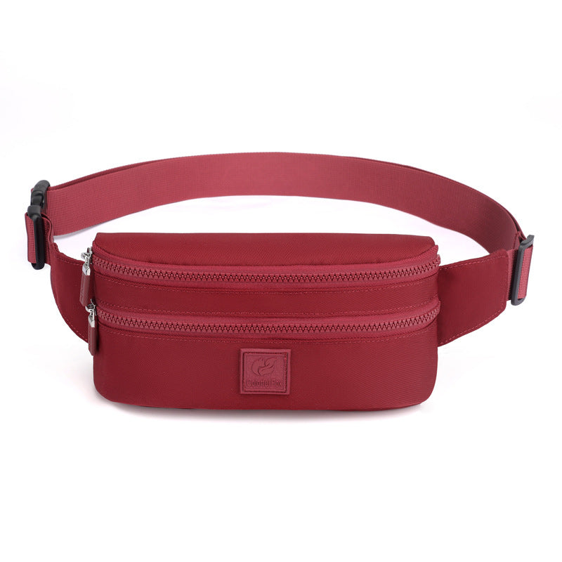 Women's Fashion Trendy Waterproof Nylon Simple Waist Packs