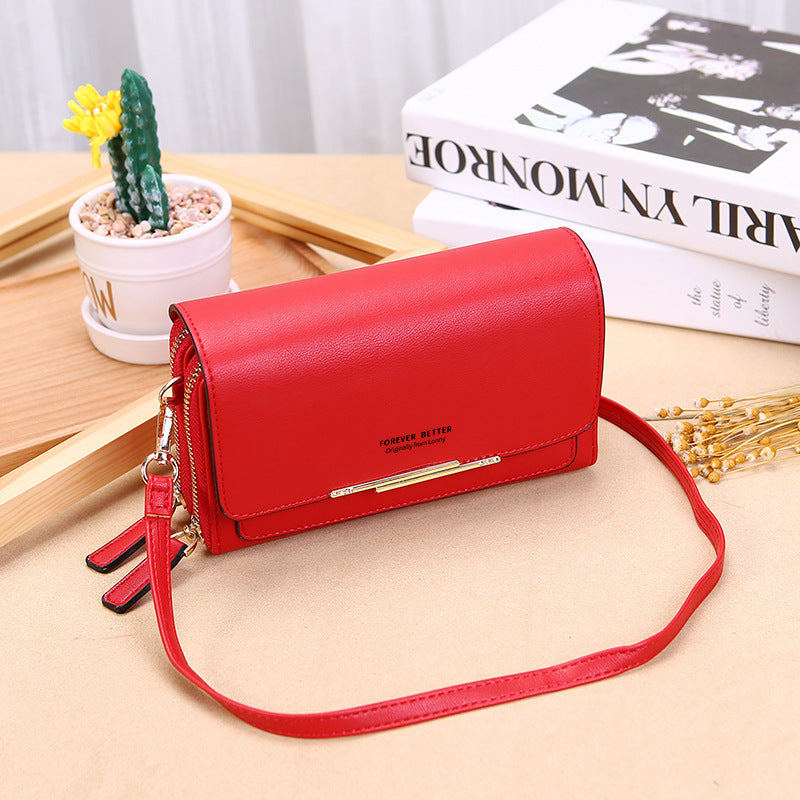 Women's Popular Stylish Korean Mid-length Clutch Ladies Wallets