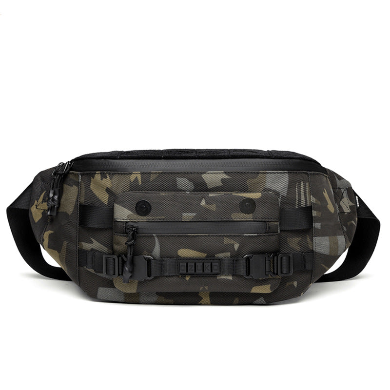 Men's Functional Large Capacity Waterproof Advanced Sense Men's Waist Packs