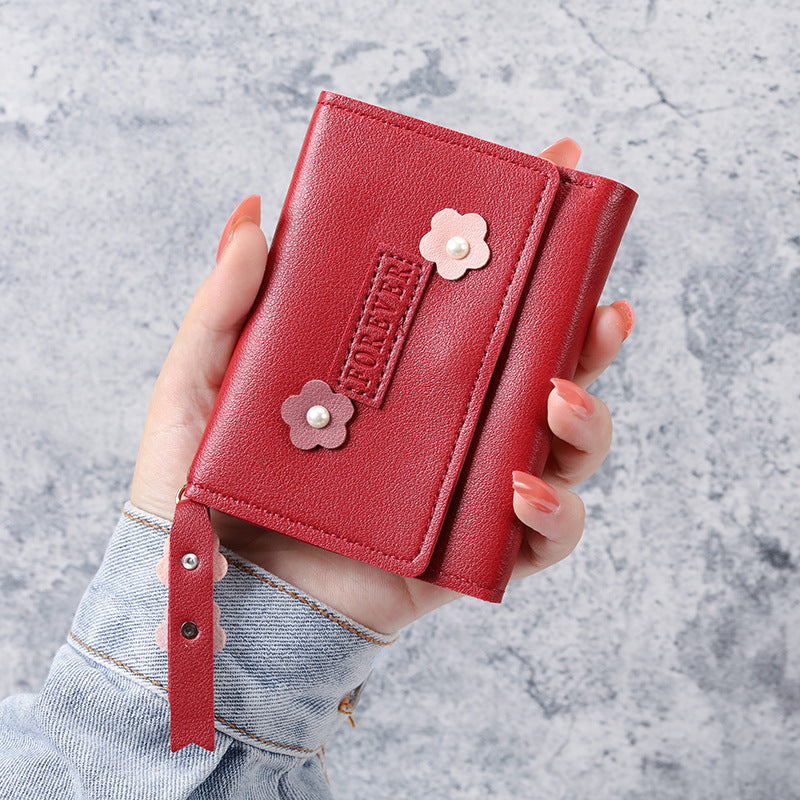 Women's Korean Short Creative Fashion Hasp Ladies Wallets