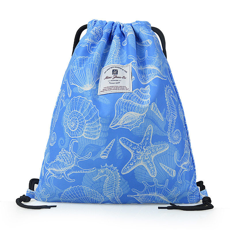 Dry Wet Separation Drawstring Male Female Sports Backpacks