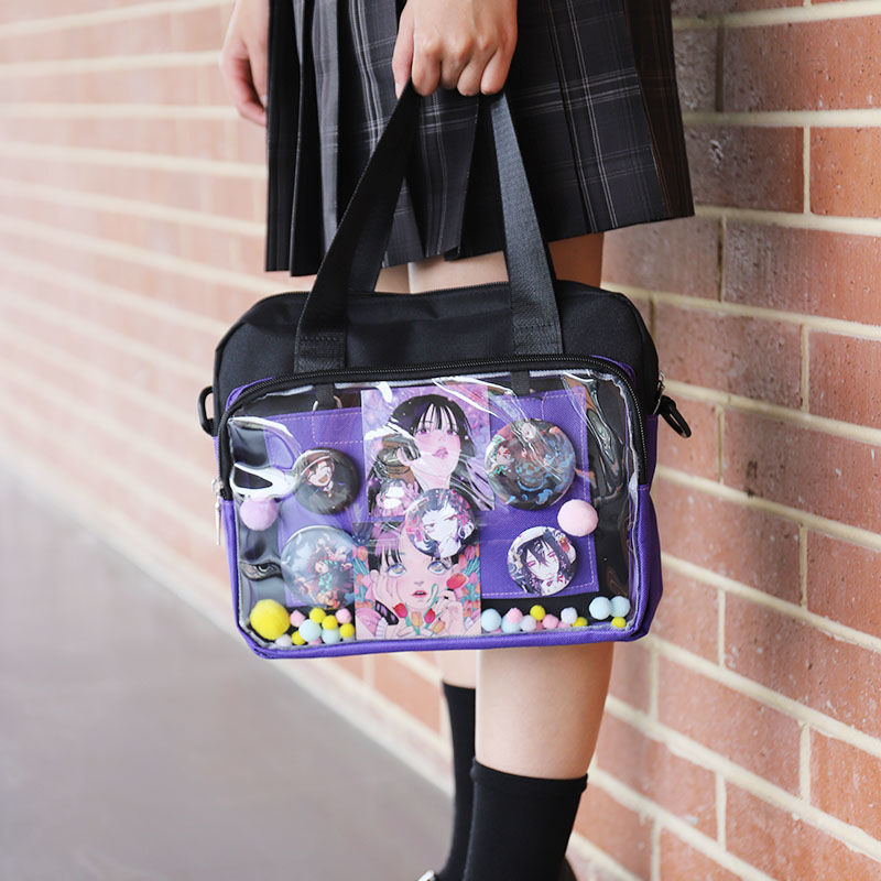 Dimension Cartoon Doll Large Capacity Female Crossbody Bags