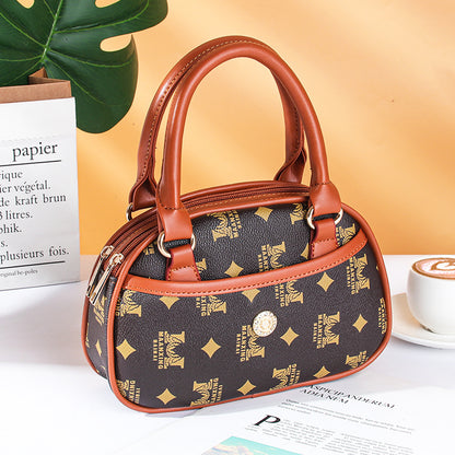 Women's Fashion Small Mother Shopping Change Mobile Handbags