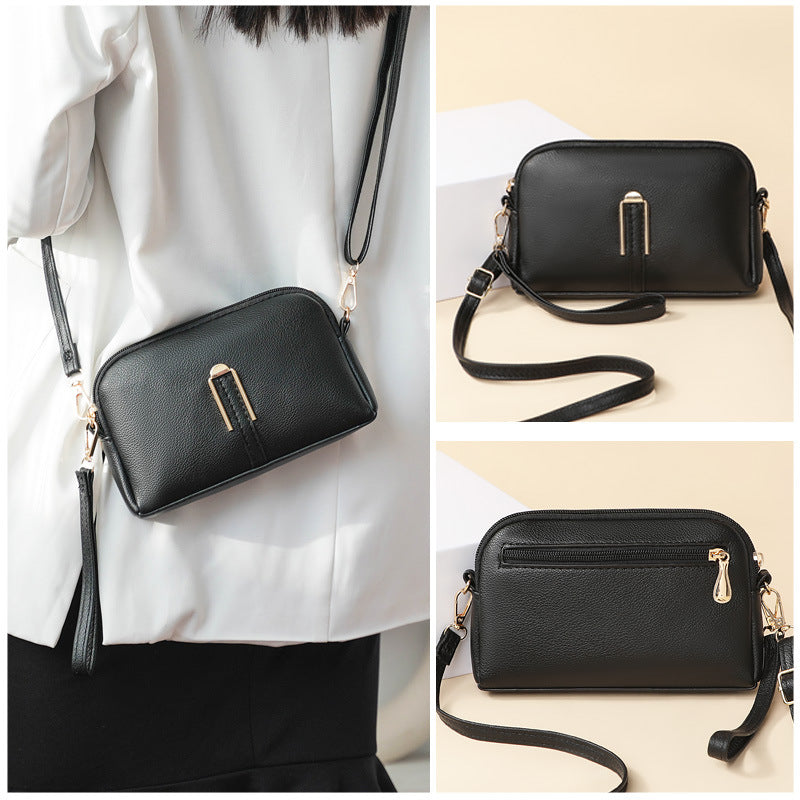 Women's Soft Leather Mother Korean Style Fashion Shoulder Bags