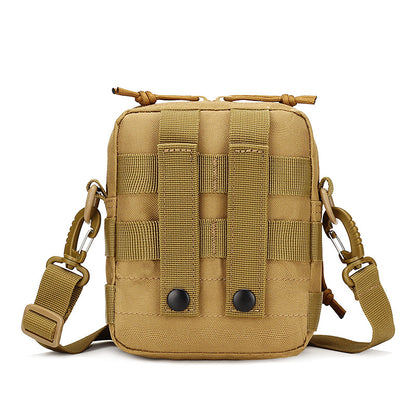 Army Fan Camouflage Leisure Small Saddle Sports Satchel