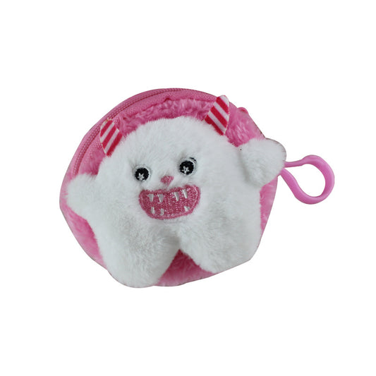 Écouteurs pour enfants en peluche Petit pendentif Mini rangement Porte-monnaie pour enfants