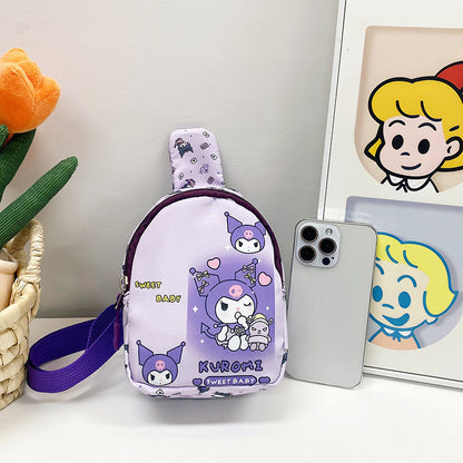 Petits sacs banane pour enfants à imprimé dessin animé pour garçons