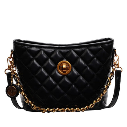 Women's Chain Underarm Autumn High-grade Retro Cross Shoulder Bags