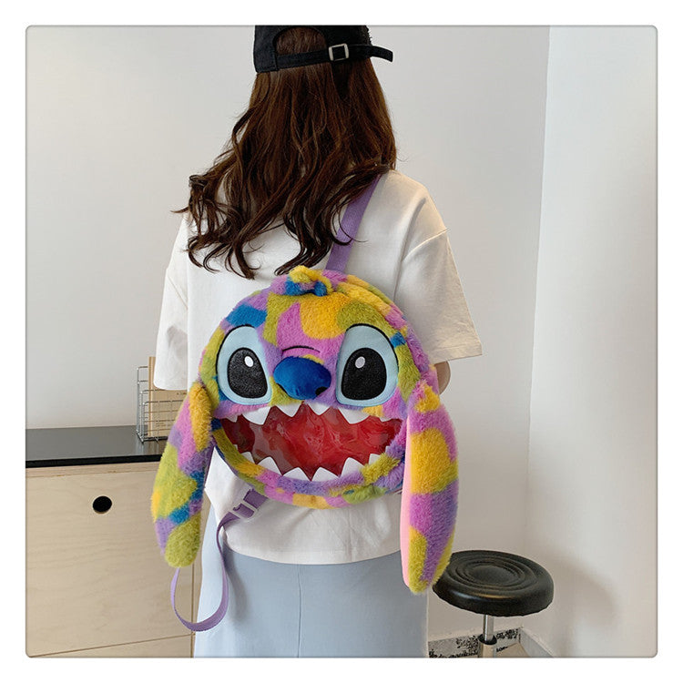 Crane Machines Gift Cartoon Cute Toy Stitch Korean Crossbody Bags