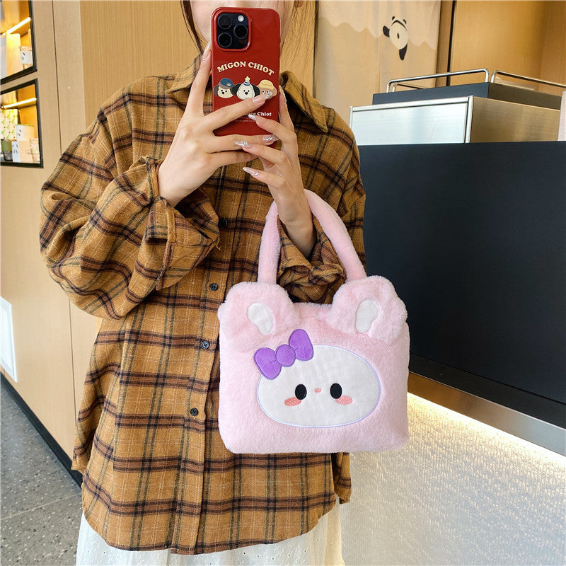 Children's Attractive Charming Doll Tuition Plush Children's Shoulder Bags