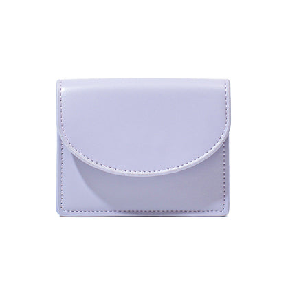 Women's Korean Style Solid Color Simple Ladies Wallets