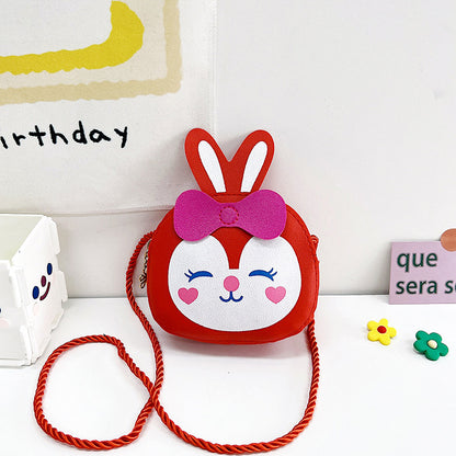 Children's Cartoon Korean Cute Bunny Mini Fashion Children's Shoulder Bags