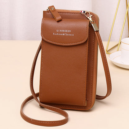 Women's Mobile Large Capacity Solid Color Fashion Phone Bags