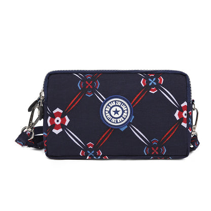 Mini-pochette polyvalente en toile pour femme