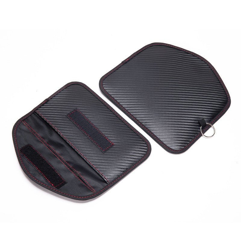 Mobile Signal Shielding Carbon Fiber Car Phone Bags