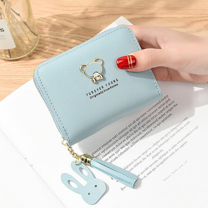 Women's Zipper Short Fashion Small Cute Coin Purses